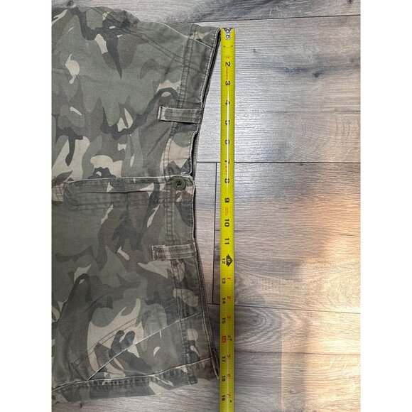 VTG Bugle Boy Mens Cargo Shorts 36 Camo Grunge Y2K Hunting Tactical Relaxed Fit - Picture 3 of 12